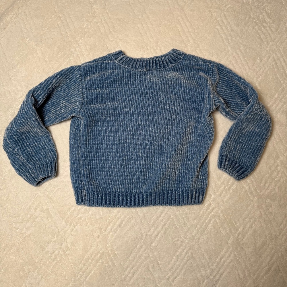 Preppy Cartoon Bluey Girls 5T Chenille Sweater Garanimals Pleated Skort Set - Picture 10 of 10